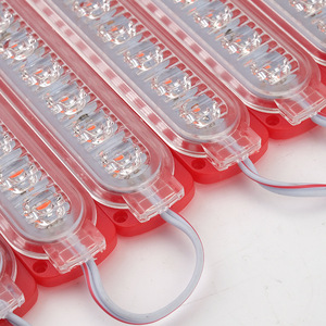 โมดูลล้อรถบรรทุก12V 24V 6LEDs 1.2W 2835แสงโมดูลไฟ LED ความสว่างสูง IP67กันน้ำ