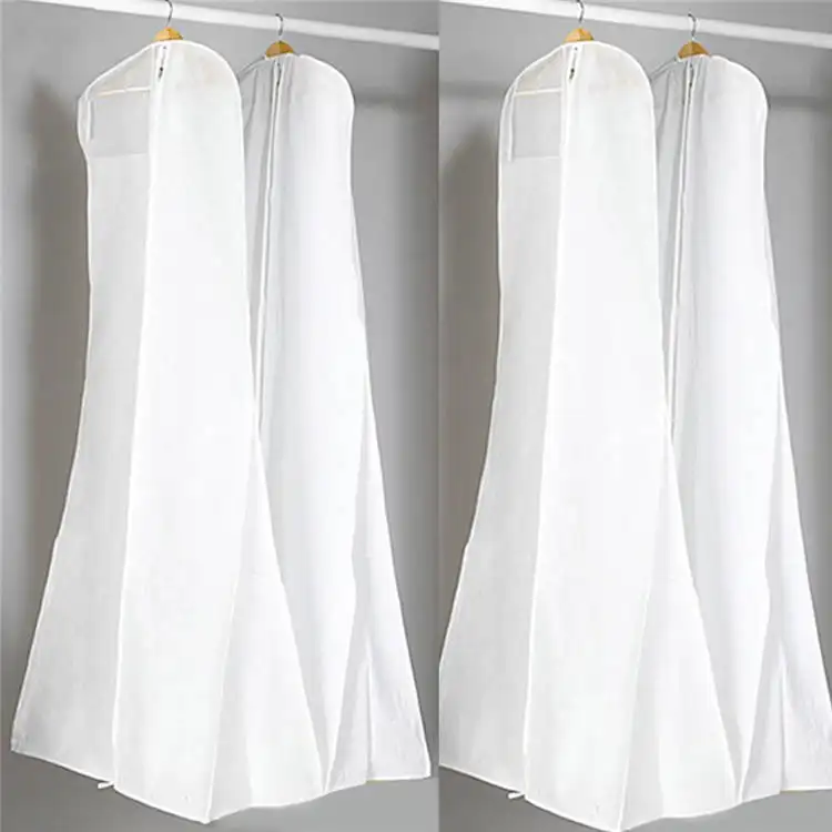 Extra Large Garment Bridal Gown Long Clothes Wedding Dress Cover Dustproof Suit Bag