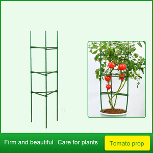 Metre ve demiryolu çitlerinde salatalık ve domates yetiştirmek için kafes Net uzatma çit donanımı ile üçgen kafes - Product Image 5