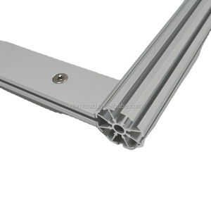 Sistema de carcasa de 3x4x2,5 metros, cabina de exposición de aluminio R8, soporte de Evento de extrusión de ocho vías con mostrador, escritorio y sillas - Product Image 4