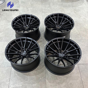 רימס אלומיניום מזויפים מותאם אישית מזויפים גלגלים 18 19 20 21 22 אינץ '5x114.3 5x112 5x110 5x120 מזויפים שפת גלגלי רכב Bmw - Product Image 2