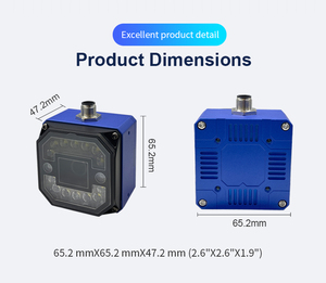 High Speed Conveyor 1280*1024 <strong>RS232</strong> <strong>TCP</strong> <strong>IP</strong> <strong>Ethernet</strong> Profinet ModBus Fins SLMP CMOS DPM 60fps Multi Industrial Barcode Scanner - Product Image 3