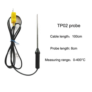 Termómetro DM6802B Celsius/Fahrenheit función de conversión Medida T1 y T2 -50 ~ 1300 Celsius pantalla digital - Product Image 4