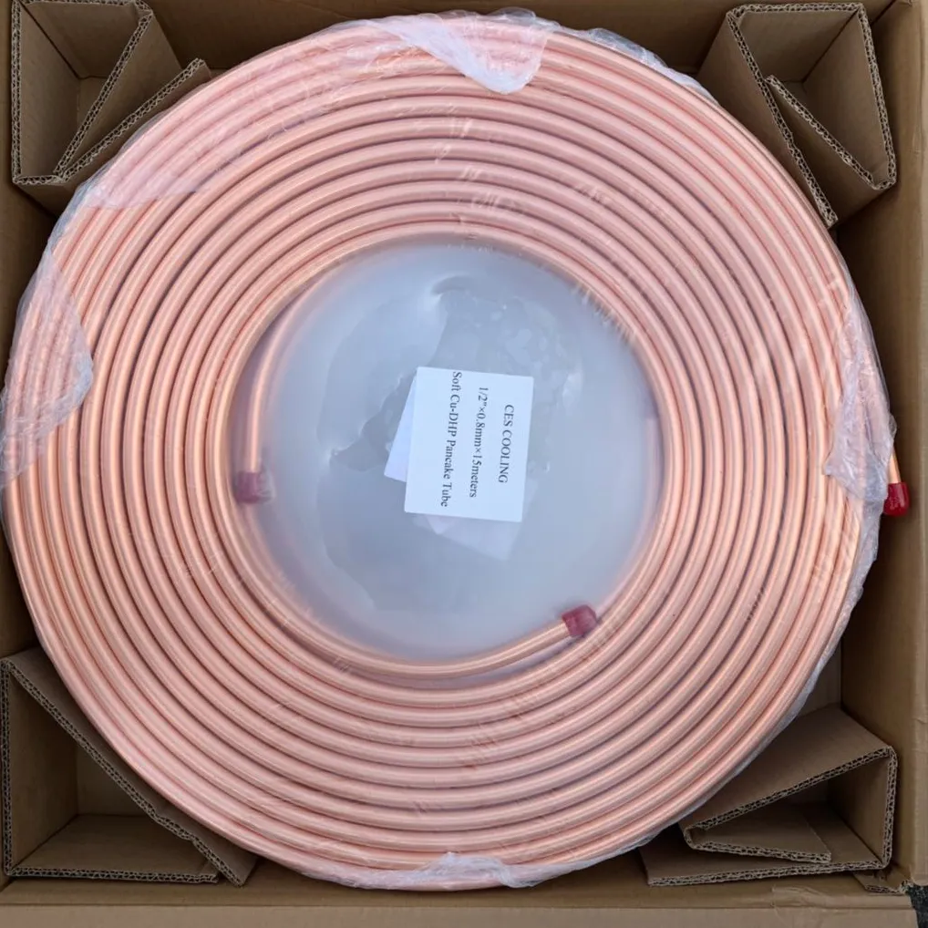 Tubo de cobre para refrigeração, c10100 c11000 c12200 tubos de cobre ar condicionado tubos de cobre
