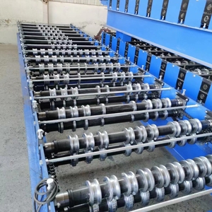 Hai Lớp tấm <span class=keywords><strong>Jupiter</strong></span> sóng kim loại tấm mái cuộn tạo thành máy - Product Image 5