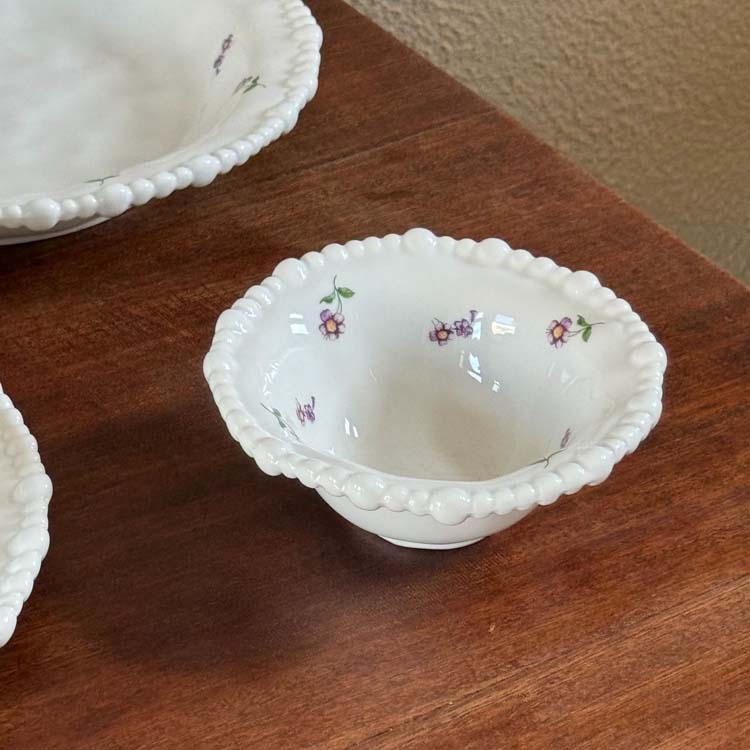 white-6 inch bowl