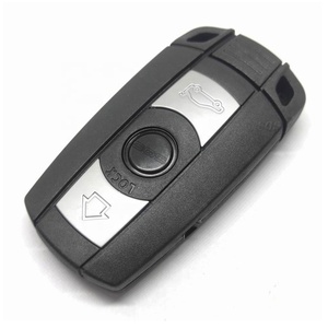 SQS yüksek kaliteli fabrika özelleştirme uzaktan araba anahtarı kabuk 3 düğme kılıf Styling kapak Fob BMW 1 3 5 6 serisi E90 E91 E92 - Product Image 1