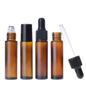 <strong>8ml</strong> Empty Roller Glass <strong>Bottle</strong> <strong>with</strong> Plastic <strong>Cap</strong> Essential Oil <strong>Bottle</strong> Perfume <strong>Bottle</strong> - Product Image 2