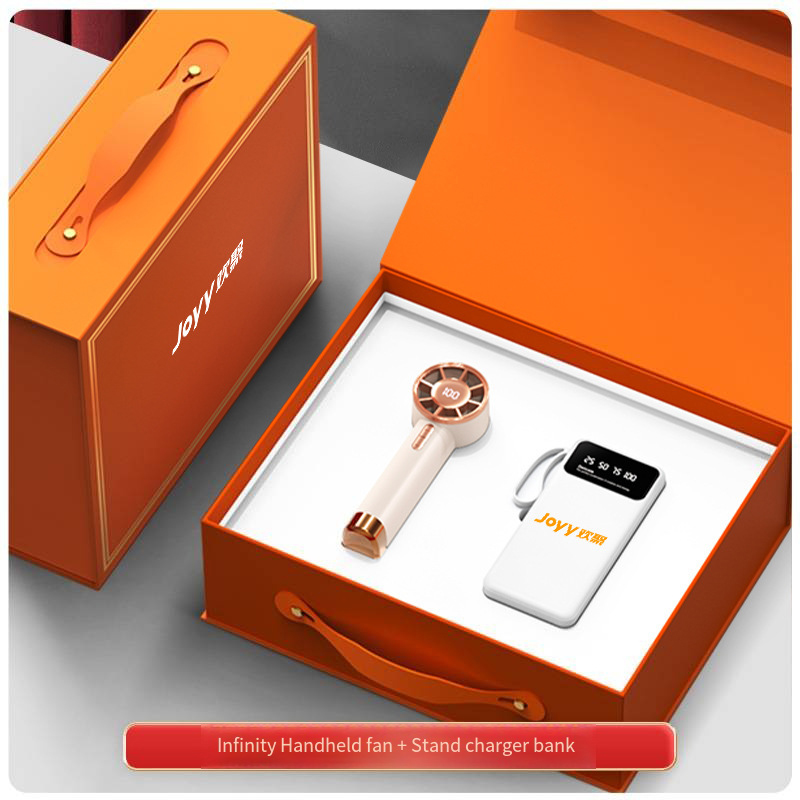 Fan+Power bank-Orange