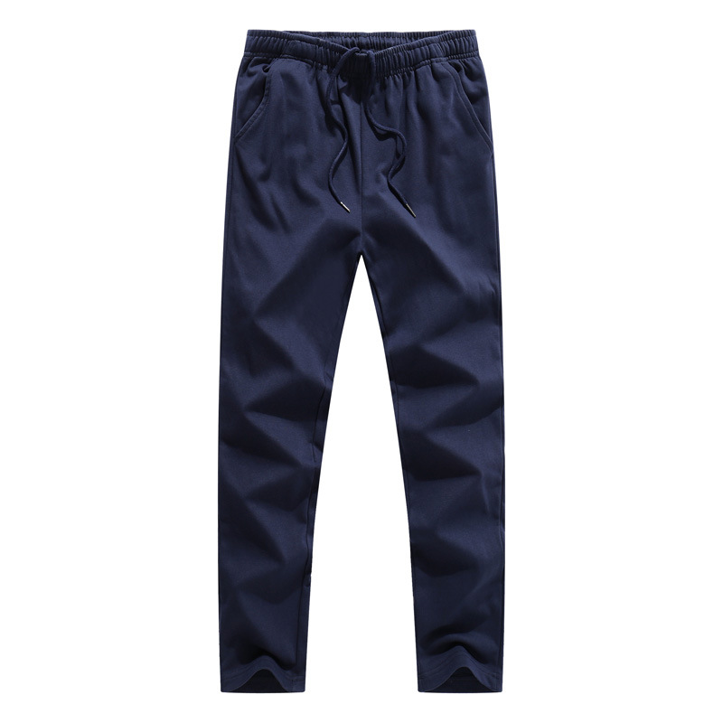 Terry pants-navy blue