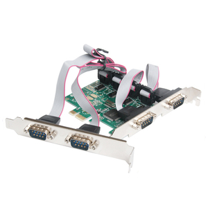 Customized 4-Port <strong>PCI</strong>-E to RS232 Serial Port Card 1-to-4 Converter Stock Computer Accessory Made of Copper - Product Image 6