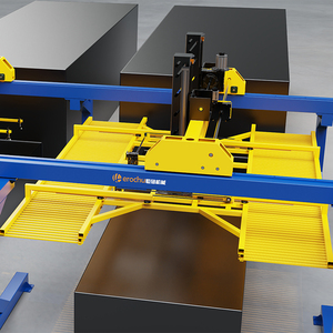 Sistema de manejo de materiales completamente automático para línea de montaje Solución de recuperación de almacenamiento eficiente Descarga de carga automática