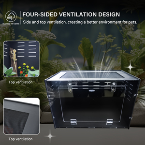 New Design Solid Pattern Simple Stackable Design Reptile Growth Enclosure Terrarium Pet Cages <strong>Arboreal</strong> Reptile Enclosure - Product Image 6