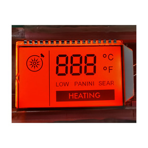 Passen Sie die reflektierende 3-stellige 28-PIN-LCD-Anzeige 7 Segment 3,3 V postitive LCD-Glasscheibe für den Energie zähler an - Product Image 1
