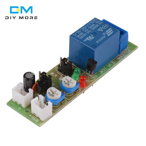 JK11 ciclo regolabile Timer ritardo On/Off interruttore relè di alimentazione scudo DC 5V 12V 24V Timer modulo relè di ritardo (0-15 minuti) - Product Image 2