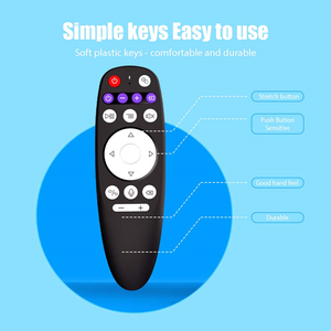 G10S KING Smart tv air mouse 2.4g telecomando senza fili mini telecomando vocale per fuoco TV Stick Android TV box H96 max - Product Image 5