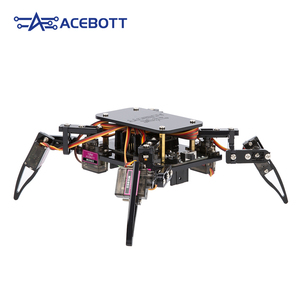Kit Robot quadrupede WiFi ACEBOTT ESP32/ESP8266 ragno intelligente per Arduino codifica STEM Kit di robotica - Product Image 4