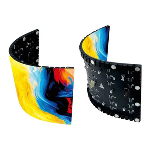 HD manutenzione conveniente flessibile modulo Led morbido P2 P2.5 P3 curvo pubblicità schermo per colonna cilindrica - Product Image 3