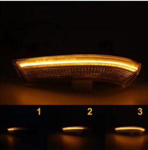 Clear Len Dynamic <strong>LED</strong> Mirror Blinker Turn Signals for <strong>VW</strong> for GOLF 5 <strong>GTI</strong> Variant MK5 B5.5 B6 Plus GT Sharan EOS Super - Product Image 5
