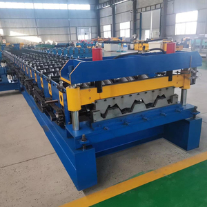 Hoàn toàn tự động iorn tấm máy kim loại sàn boong tấm cuộn hình thành máy - Product Image 3