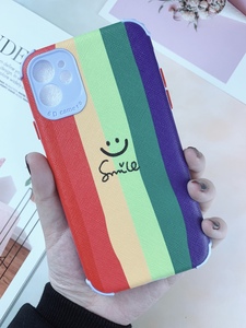 <strong>rainbow</strong> Texture Back Cover for Tecno POP4/Spark <strong>GO</strong>/Pouvir4/4 Pro/LC7/LC8 Shockproof Tpu Pc Mobile Phone case - Product Image 2