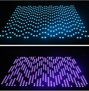 8*32 schermo Pixel LED personalizzato a matrice di punti led ws2812b modulo pannello a colori SK6812 schermo Pixel LED programmabile con lettera flessibile