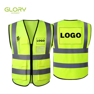 An ninh Áo khoác xây dựng cảnh báo khả năng hiển thị cao làm việc quần áo phản quang tín hiệu thiết bị an toàn phản quang vest - Product Image 1