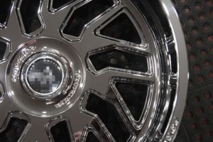 KL <strong>Wheels</strong> for Forgiato <strong>Hummer</strong> H2 8x165.1 Chrome Deep Lip Negative Offset 18 19 20 21 22 23 24 Custom Forged Rims - Product Image 5
