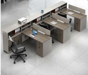 Pareti divisorie modulari moderne per mobili per ufficio postazione di lavoro per <span class=keywords><strong>Computer</strong></span> 2 4 6 posti scrivania per ufficio