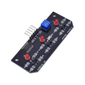 DC 5V 3 Channel Infrared <strong>Line</strong> Tracker <strong>Sensor</strong> Module Trio Detector Output TCRT5000 <strong>Sensor</strong> 10mm Distance For Robot Kit AVR/ARM/PIC