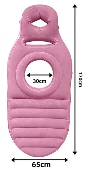 Cojín de maternidad rosa