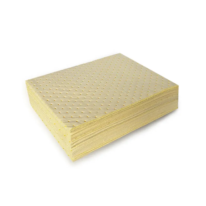 Feuille absorbante chimique moyenne du poids 100% pp pour la flaque chimique