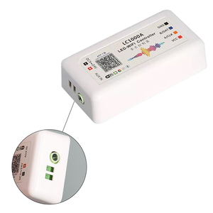 LC1000A светодиодный Wi-Fi музыкальный контроллер DC5-24V 2048 пикселей TTL-DAT/CLK сигнал Диммер умное приложение управления для волшебных цветов Светодиодная лампа бар - Product Image 3