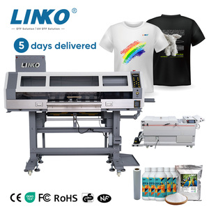 Linko I3200 24-Inch Tốc Độ Cao Dtf Máy In A1 Kích Thước In Tự Động Năm Đầu In Mới 1-Năm Sắc Tố Mực Nhà Sản Xuất - Product Image 2