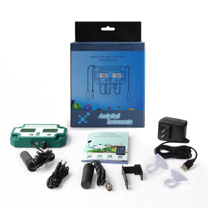 Detector inteligente de Calidad de Agua Tuya Wifi con función de registrador de datos 6 IN 1TDS.EC.PH. Salinidad. Medidor de PH G.S.Temp