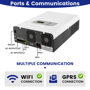 Precio a granel 3/3.6/5.5/6.2/11KW Inversor híbrido fuera de la red para sistema de almacenamiento de energía - Product Image 5