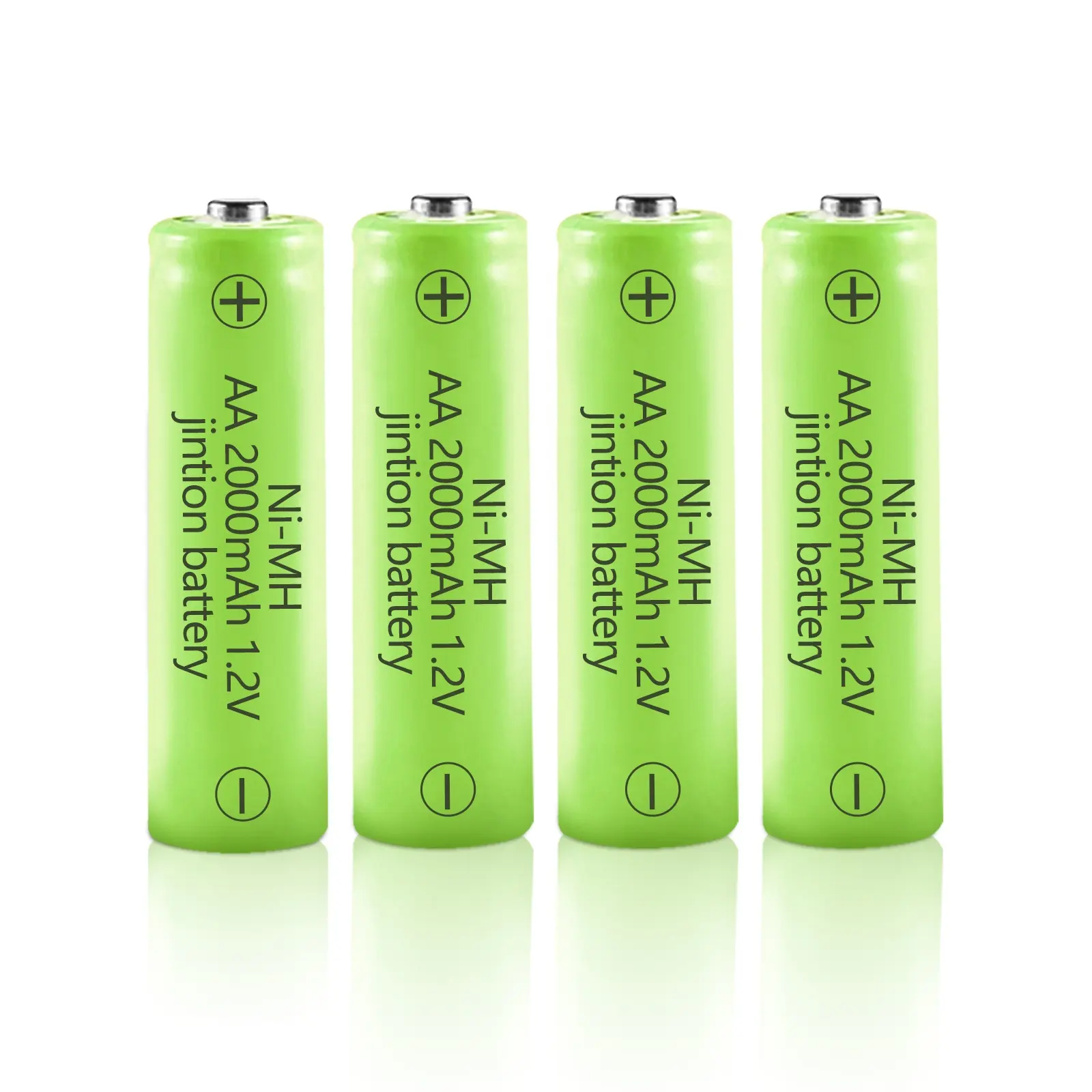 JINTION AA 2000mAh 1.2v bateria nimh aa nimh aa baterias recarregáveis