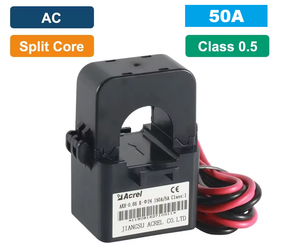 NEW 50A 333mV AC Open Type <strong>Current</strong> Transformer CT Low Voltage <strong>Current</strong> Measurement Sensor Split Core Model AKH-0.66/K-10 - Product Image 2