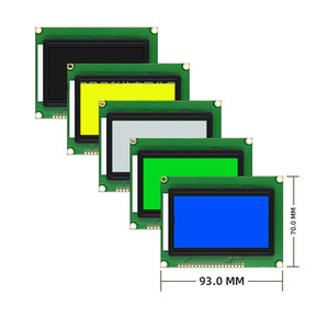Quelle Fabrik Hochwertiges LCD-Display COB 12864BV 2.3 LCD Blau Gelb 5V Modul LCD-Display 93x70 - Product Image 4