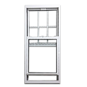 釘打ちフィン付きUPVCシングルハングウィンドウ工場価格 - Product Image 3