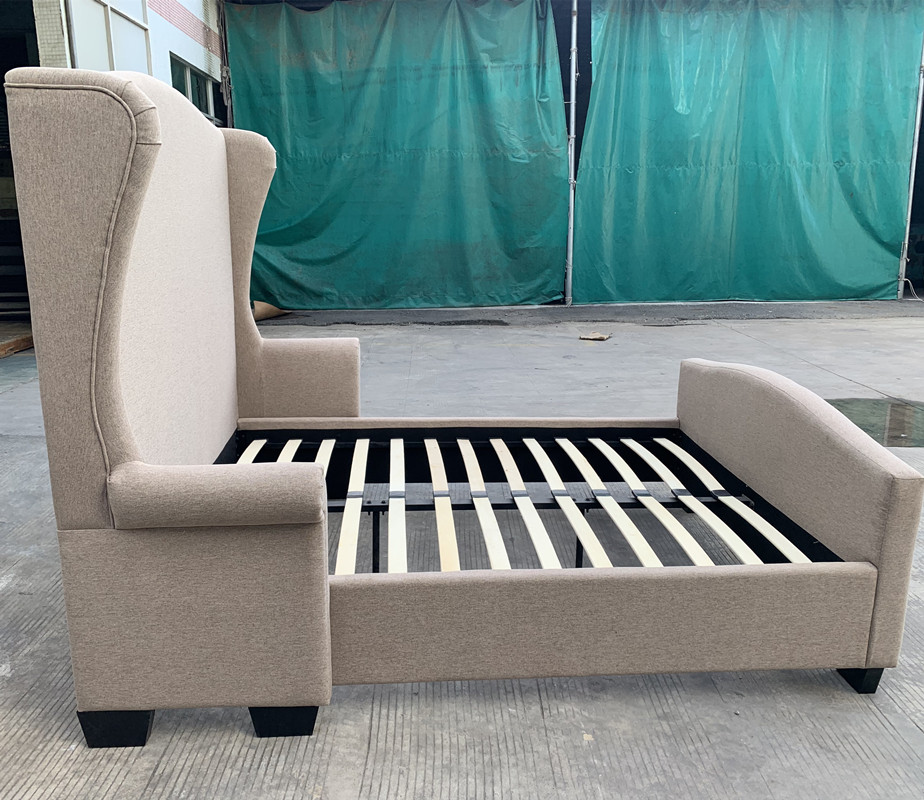 Furniture New Product Fabric Luxury Design Modern Camas King Size Bed