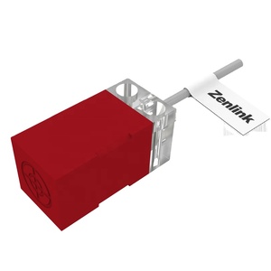 Interruptores de proximidad inductivos Zhunlian-sensor rectangular blindado de tipo cuadrado DC 3 cables PNP interruptor de proximidad inductivo - Product Image 1
