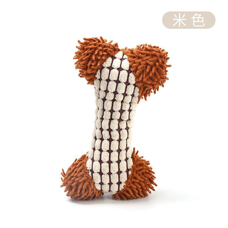 Jouet pour animaux de compagnie corde en laine os 20cm