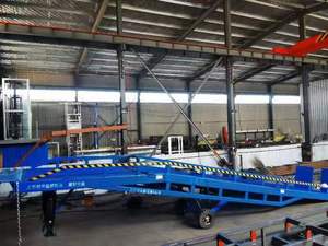 Yard <strong>Ramp</strong> for <strong>Loading</strong> and <strong>Unloading</strong> Container Use Movable Side <strong>Loading</strong> <strong>Dock</strong> <strong>Ramp</strong> for Forklift - Product Image 2
