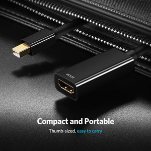 FARSINCE Mini <strong>DisplayPort</strong> Mini DP to 4K <strong>HDMI</strong> 2.0 Converter <strong>HDMI</strong> Out to <strong>DisplayPort</strong> in Adapter up to 4K 60hz - Product Image 2