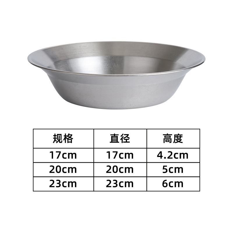 Flat-bottomed soup plate (retro style)