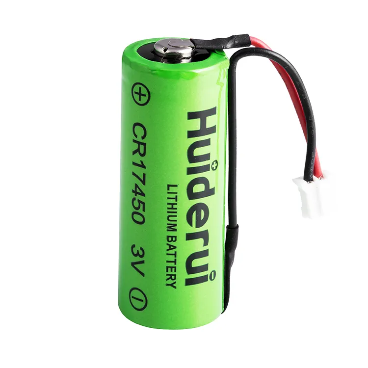 सर्वोत्तम गुणवत्ता वाली CR17450 3V बैटरी लिथियम CR17450 2500mAh LiMnO2 सुरक्षा टर्मिनल के साथ