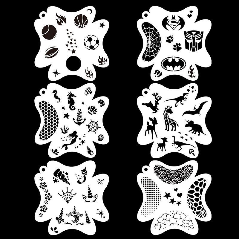 Jeu de pochoirs PET 3
