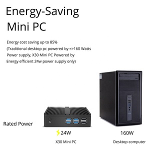 Hot Sale In-tel Ce-leron Processor I5 4200U I7 4500U Desktop <strong>Computer</strong> Box Win10 8GB Ram MSATA Fanless Embedded Mini PC - Product Image 3