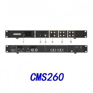 Novastar ตัวประมวลผลวิดีโอ LED ติดผนัง CMS260/VX400S-N ตัวควบคุมหลายหน้าจอตัวประมวลผลวิดีโอระดับมืออาชีพสำหรับการแสดงผลที่ราบรื่น - Product Image 1